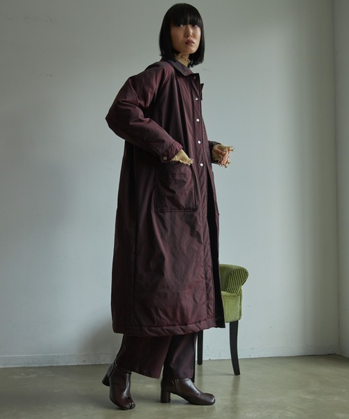 VACANCY（ヴァカンシー）の「SET UPタマムシストレートパンツ（その他パンツ・レディース・グリーン/ボルドー・FREE/MEDIUM/TALL）」の16枚目の写真