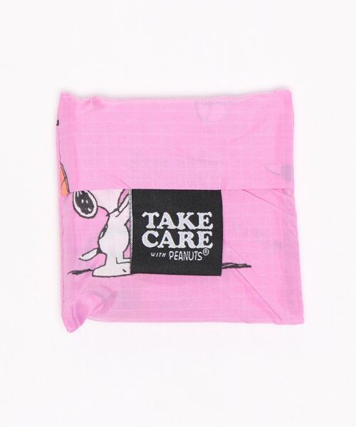 BAGGU(バグー)の「【BAGGU/バグゥ】PEANUTS BABY BAGGU(エコバッグ/サブバッグ・レディース・ブルー系その他/イエロー/ピンク・FREE)」の4枚目の写真