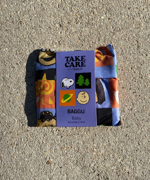 BAGGU(バグー)の「【BAGGU/バグゥ】PEANUTS BABY BAGGU(エコバッグ/サブバッグ・レディース・ブルー系その他/イエロー/ピンク・FREE)」の3枚目の写真