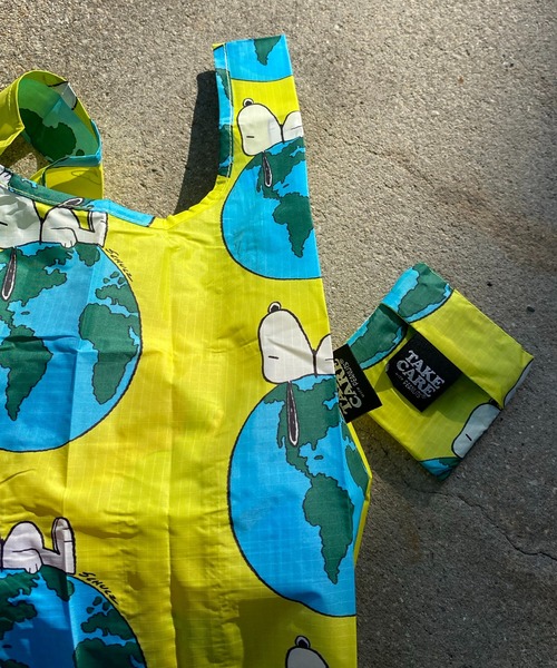 BAGGU(バグー)の「【BAGGU/バグゥ】PEANUTS BABY BAGGU(エコバッグ/サブバッグ・レディース・ブルー系その他/イエロー/ピンク・FREE)」の1枚目の写真