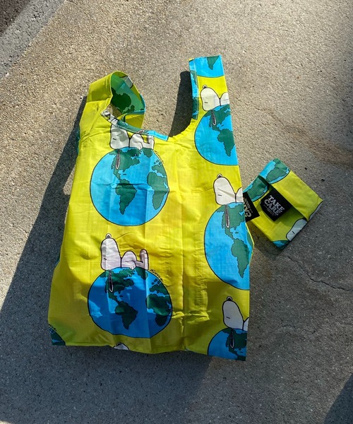 BAGGU(バグー)の「【BAGGU/バグゥ】PEANUTS BABY BAGGU(エコバッグ/サブバッグ・レディース・ブルー系その他/イエロー/ピンク・FREE)」の9枚目の写真