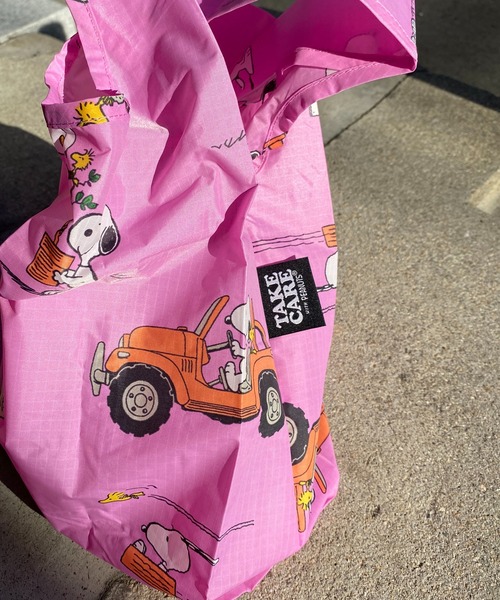 BAGGU(バグー)の「【BAGGU/バグゥ】PEANUTS BABY BAGGU(エコバッグ/サブバッグ・レディース・ブルー系その他/イエロー/ピンク・FREE)」の13枚目の写真