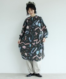 l'atelier du savon | C/冬のみじたくｐｒ　シャツワンピース(シャツワンピース)