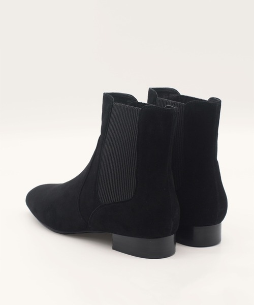 V SEVEN TWELVE THIRTY（ヴィセヴントゥエルヴサーティ）の「【V-SEVEN TWELVE THIRTY】サイドゴアショートブーツ（ブーツ・レディース・ライトグレー/ブラック系その他/ダークブラウン・S/M/L/LL）」の5枚目の写真