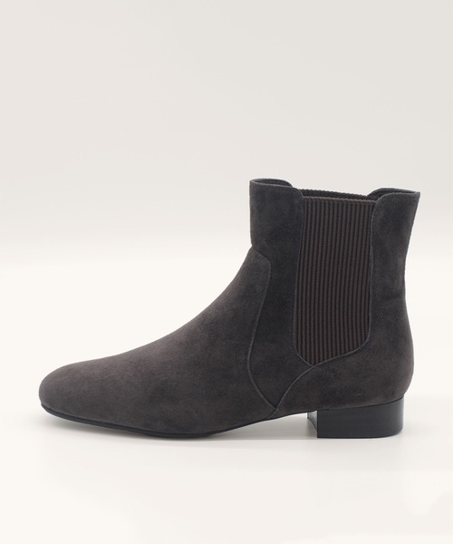 V SEVEN TWELVE THIRTY（ヴィセヴントゥエルヴサーティ）の「【V-SEVEN TWELVE THIRTY】サイドゴアショートブーツ（ブーツ・レディース・ライトグレー/ブラック系その他/ダークブラウン・S/M/L/LL）」の10枚目の写真