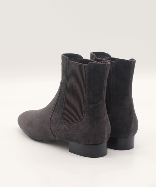 V SEVEN TWELVE THIRTY（ヴィセヴントゥエルヴサーティ）の「【V-SEVEN TWELVE THIRTY】サイドゴアショートブーツ（ブーツ・レディース・ライトグレー/ブラック系その他/ダークブラウン・S/M/L/LL）」の11枚目の写真