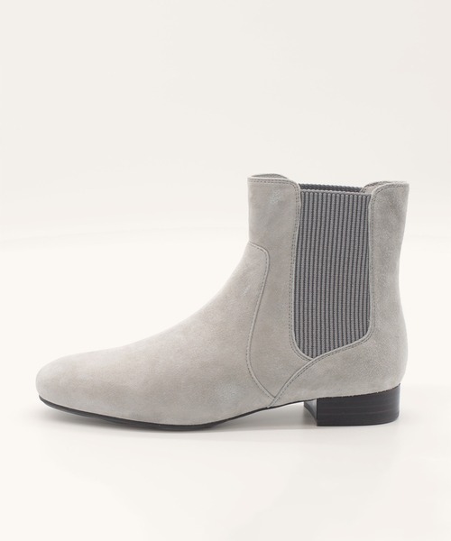 V SEVEN TWELVE THIRTY（ヴィセヴントゥエルヴサーティ）の「【V-SEVEN TWELVE THIRTY】サイドゴアショートブーツ（ブーツ・レディース・ライトグレー/ブラック系その他/ダークブラウン・S/M/L/LL）」の16枚目の写真