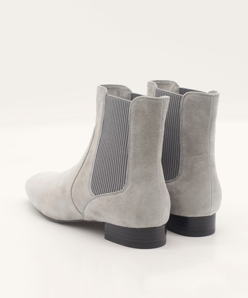 V SEVEN TWELVE THIRTY（ヴィセヴントゥエルヴサーティ）の「【V-SEVEN TWELVE THIRTY】サイドゴアショートブーツ（ブーツ・レディース・ライトグレー/ブラック系その他/ダークブラウン・S/M/L/LL）」の17枚目の写真