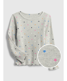 GAP（ギャップ）の「ワッフルニット プリントTシャツ (幼児)（Tシャツ/カットソー・キッズ）」