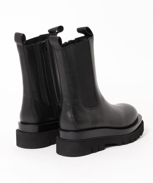 Jeffrey Campbell（ジェフリーキャンベル）の「ダブルソールサイドゴアブーツ（ブーツ・レディース・ブラック・38/39/37/36）」の2枚目の写真