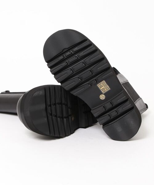 Jeffrey Campbell（ジェフリーキャンベル）の「ダブルソールサイドゴアブーツ（ブーツ・レディース・ブラック・38/39/37/36）」の3枚目の写真