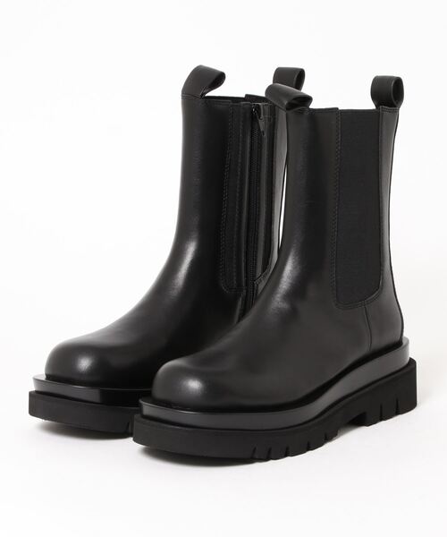 Jeffrey Campbell（ジェフリーキャンベル）の「ダブルソールサイドゴアブーツ（ブーツ・レディース・ブラック・38/39/37/36）」の8枚目の写真