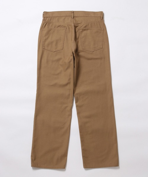 ADAM ET ROPE'（アダムエロペ）の「バックサテン セミフレアパンツ（チノパンツ・メンズ・イエロー系その他3/カーキ・L/M）」の11枚目の写真