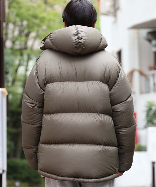 BURLAP OUTFITTER（バーラップアウトフィッター）の「BURLAP OUTFITTER/バーラップアウトフィッター SCALA PARKA ダウンジャケット コーデュラ 軽量 パッカブル（ダウンジャケット/コート・メンズ・オリーブ/ブラック・M/L）」の7枚目の写真