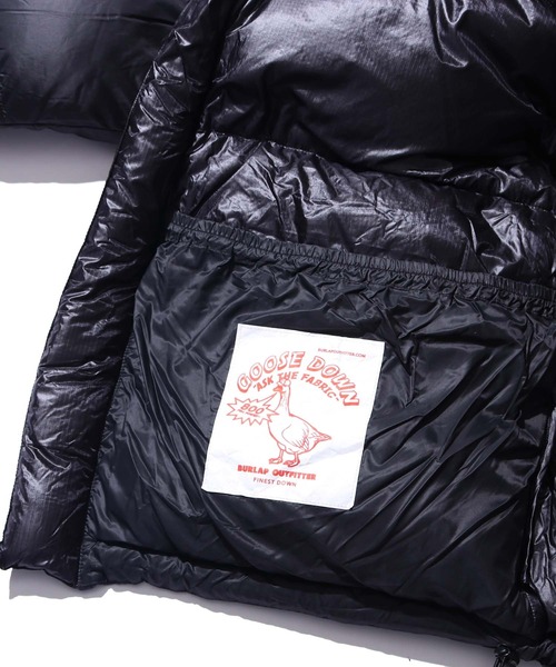 BURLAP OUTFITTER（バーラップアウトフィッター）の「BURLAP OUTFITTER/バーラップアウトフィッター SCALA PARKA ダウンジャケット コーデュラ 軽量 パッカブル（ダウンジャケット/コート・メンズ・オリーブ/ブラック・M/L）」の15枚目の写真