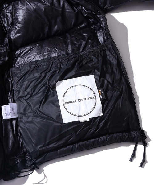 BURLAP OUTFITTER（バーラップアウトフィッター）の「BURLAP OUTFITTER/バーラップアウトフィッター SCALA PARKA ダウンジャケット コーデュラ 軽量 パッカブル（ダウンジャケット/コート・メンズ・オリーブ/ブラック・M/L）」の17枚目の写真