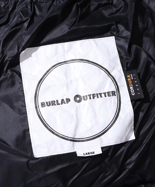 BURLAP OUTFITTER（バーラップアウトフィッター）の「BURLAP OUTFITTER/バーラップアウトフィッター SCALA PARKA ダウンジャケット コーデュラ 軽量 パッカブル（ダウンジャケット/コート・メンズ・オリーブ/ブラック・M/L）」の18枚目の写真