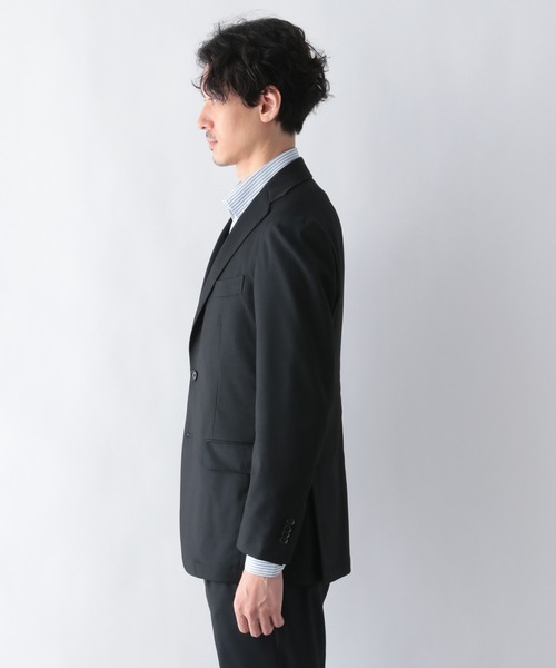RING JACKET(リングジャケット)の「Salon de GW/ストレッチTRジャケット/216152(テーラードジャケット・メンズ・ブラック/ネイビー/チャコールグレー/ブラウン・MEDIUM/LARGE/X-LARGE/SMALL)」の21枚目の写真