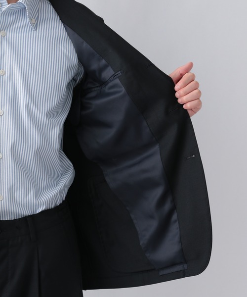 RING JACKET(リングジャケット)の「Salon de GW/ストレッチTRジャケット/216152(テーラードジャケット・メンズ・ブラック/ネイビー/チャコールグレー/ブラウン・MEDIUM/LARGE/X-LARGE/SMALL)」の16枚目の写真