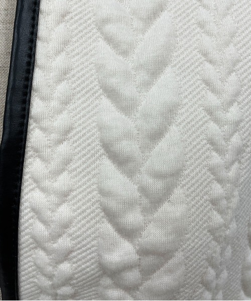 PICCIN（ピッチン）の「ケーブルキルトカフタンワンピース（ワンピース・レディース・ネイビー/オフホワイト・M/L）」の16枚目の写真
