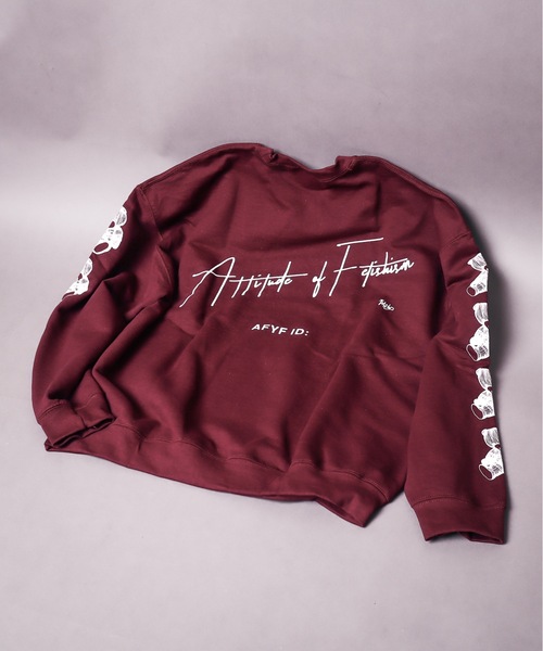 rovtski（ロフトスキー）の「AFYF GILDAN BODYDARK BEAR CREW SWEAT/ビッグシルエット ギルダンボディ ダークベアー クルーネックスウェット/トレーナー（スウェット・メンズ・ブラック系その他5/パープル系その他/ブラック系その他3/ブラック系その他2/ブラック系その他/マルーン/ブルー系その他/グリーン系その他/ホワイト系その他/ホワイト系その他2/ブラック系その他6/ホワイト系その他3/ブラック系その他7/ホワイト系その他4・FREE）」の14枚目の写真