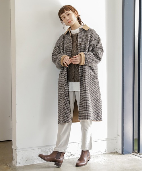 studio CLIP（スタディオクリップ）の「マルチウェイリバーウールコート（その他アウター・レディース・ベージュ/ネイビー/グレー/ライトベージュ・MEDIUM/LARGE）」の12枚目の写真