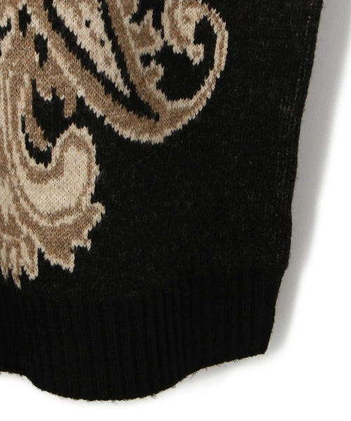A4A(エーフォーエー)の「A4A/エーフォーエー/ペイズリーニット(ニット/セーター・メンズ・ブラック/ベージュ・FREE)」の17枚目の写真