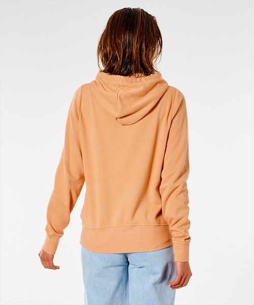 rip curl(リップカール)の「【RIPCURL / リップカール】SCRIPT STANDARD レディースフーディー ロゴスウェットパーカー(パーカー・レディース・セージグリーン/コーラル・SMALL/MEDIUM/LARGE)」の7枚目の写真