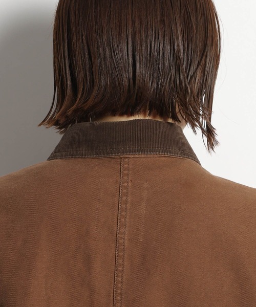 niko and...(ニコアンド)の「バックツイルカバーオール(ブルゾン・レディース・アイボリー/ブラウン・MEDIUM/LARGE)」の14枚目の写真