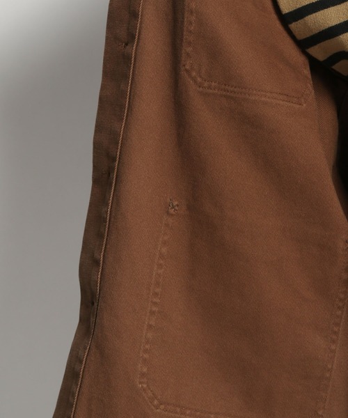 niko and...(ニコアンド)の「バックツイルカバーオール(ブルゾン・レディース・アイボリー/ブラウン・MEDIUM/LARGE)」の15枚目の写真