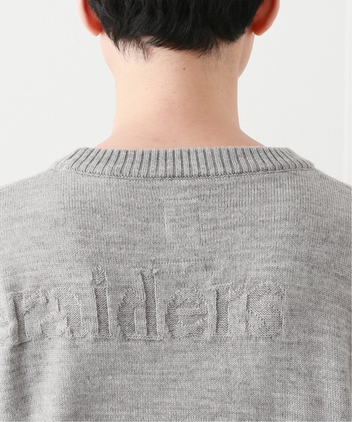 Liberaiders（リベレイダース）の「【Liberaiders / リベレイダース】JACQUARD LOGO CREWNECK ニット（ニット/セーター・メンズ・ライトブルー/グレー・MEDIUM/LARGE）」の9枚目の写真