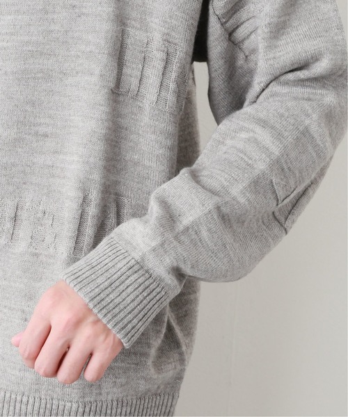 Liberaiders（リベレイダース）の「【Liberaiders / リベレイダース】JACQUARD LOGO CREWNECK ニット（ニット/セーター・メンズ・ライトブルー/グレー・MEDIUM/LARGE）」の17枚目の写真
