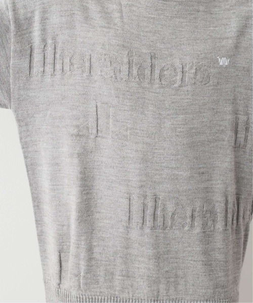Liberaiders（リベレイダース）の「【Liberaiders / リベレイダース】JACQUARD LOGO CREWNECK ニット（ニット/セーター・メンズ・ライトブルー/グレー・MEDIUM/LARGE）」の6枚目の写真