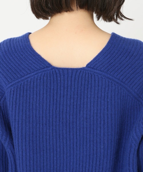 セール】ウールカシミヤVネックプルオーバー◇（ニット/セーター