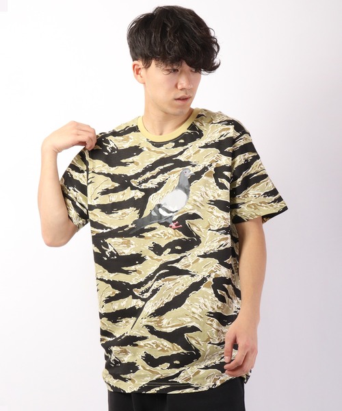 staple(ステイプル)の「STAPLE ピジョンロゴTシャツ(Tシャツ/カットソー・メンズ・カモフラージュ・XL/L/2XL/M)」の1枚目の写真