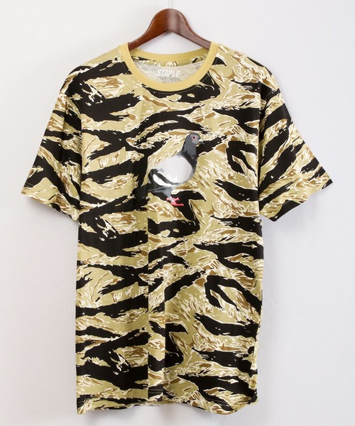 staple(ステイプル)の「STAPLE ピジョンロゴTシャツ(Tシャツ/カットソー・メンズ・カモフラージュ・XL/L/2XL/M)」の2枚目の写真