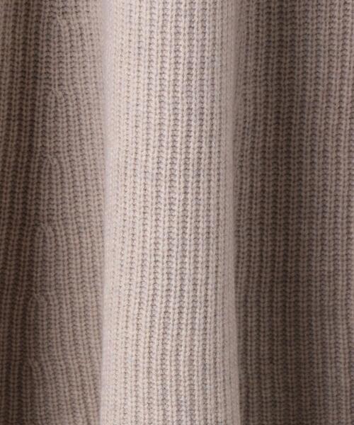 BEAUTY&YOUTH UNITED ARROWS(ビューティーアンドユースユナイテッドアローズ)の「BY タートルネック フレア ニットワンピース(ワンピース・レディース・モカ/ナチュラル・FREE)」の18枚目の写真