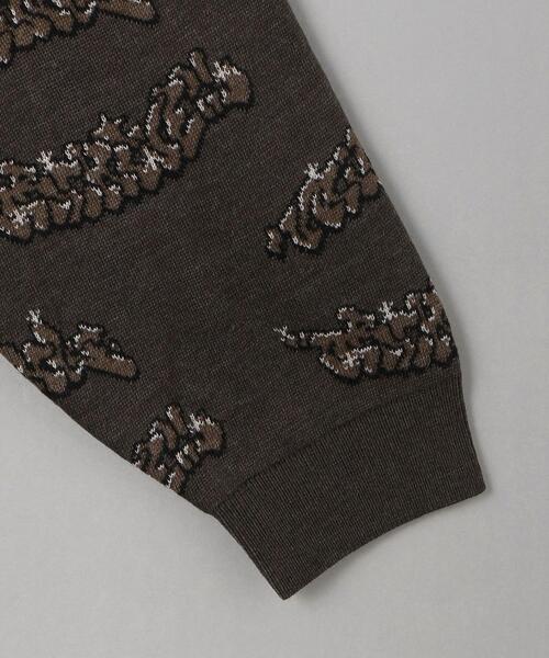 VAINL ARCHIVE(ヴァイナルアーカイブ)の「<VAINL ARCHIVE> URARA KNIT/ニット(ニット/セーター・メンズ・ブラウン/ダークグレー・M/L)」の5枚目の写真