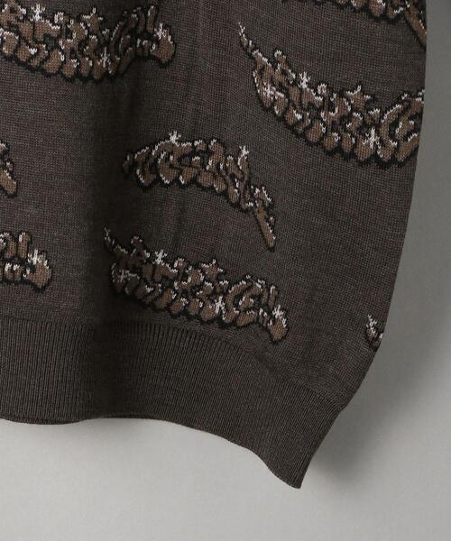 VAINL ARCHIVE(ヴァイナルアーカイブ)の「<VAINL ARCHIVE> URARA KNIT/ニット(ニット/セーター・メンズ・ブラウン/ダークグレー・M/L)」の6枚目の写真