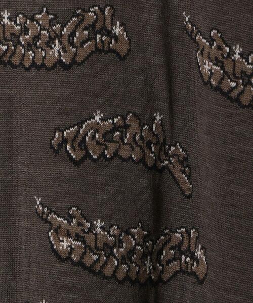 VAINL ARCHIVE(ヴァイナルアーカイブ)の「<VAINL ARCHIVE> URARA KNIT/ニット(ニット/セーター・メンズ・ブラウン/ダークグレー・M/L)」の7枚目の写真