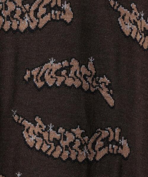 VAINL ARCHIVE(ヴァイナルアーカイブ)の「<VAINL ARCHIVE> URARA KNIT/ニット(ニット/セーター・メンズ・ブラウン/ダークグレー・M/L)」の8枚目の写真