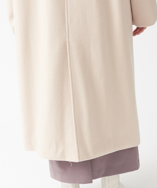 Rouge vif（ルージュヴィフ）の「テーラーラグランコート（チェスターコート・レディース・アイボリー/サックスブルー・36/38）」の22枚目の写真