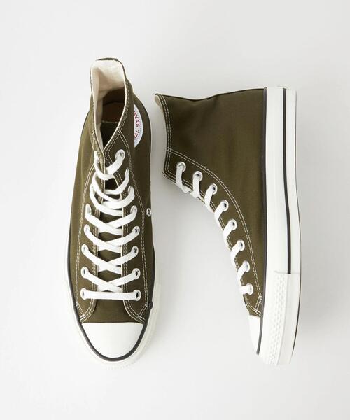 CONVERSE（コンバース）の「＜CONVERSE(コンバース)＞ALL STAR HI MADE IN JAPAN スニーカー（スニーカー・レディース・ブラック/オリーブ/ピンク・24cm/24.5cm/22.5cm/23.5cm/25cm/23cm）」の3枚目の写真