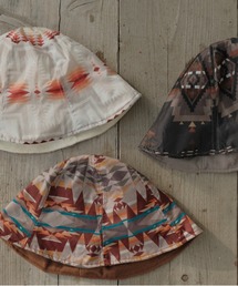 【PENDLETON × YURIE / ペンドルトン × ユリエ 】 REVERSIBLE SAUNA HAT リバーシブル サウナ ハット 収納ポーチ