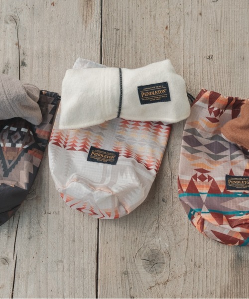 PENDLETON(ペンドルトン)の「【PENDLETON × YURIE / ペンドルトン × ユリエ 】 REVERSIBLE SAUNA HAT リバーシブル サウナ ハット 収納ポーチ(ハット・メンズ・ブラウン/グレー/オフホワイト・FREE)」の13枚目の写真