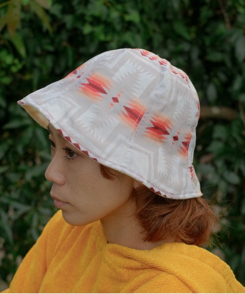 PENDLETON(ペンドルトン)の「【PENDLETON × YURIE / ペンドルトン × ユリエ 】 REVERSIBLE SAUNA HAT リバーシブル サウナ ハット 収納ポーチ(ハット・メンズ・ブラウン/グレー/オフホワイト・FREE)」の16枚目の写真