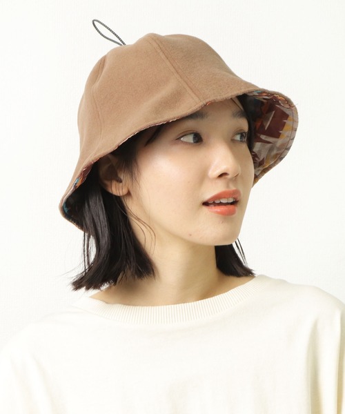 PENDLETON(ペンドルトン)の「【PENDLETON × YURIE / ペンドルトン × ユリエ 】 REVERSIBLE SAUNA HAT リバーシブル サウナ ハット 収納ポーチ(ハット・メンズ・ブラウン/グレー/オフホワイト・FREE)」の14枚目の写真