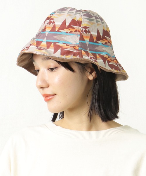 PENDLETON(ペンドルトン)の「【PENDLETON × YURIE / ペンドルトン × ユリエ 】 REVERSIBLE SAUNA HAT リバーシブル サウナ ハット 収納ポーチ(ハット・メンズ・ブラウン/グレー/オフホワイト・FREE)」の18枚目の写真