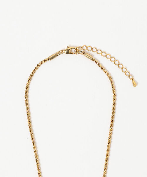 Ray BEAMS（レイビームス）の「Ray BEAMS / デッドストック ガラス ハート ネックレス（ネックレス・レディース・グリーン/レッド・ONE SIZE）」の6枚目の写真