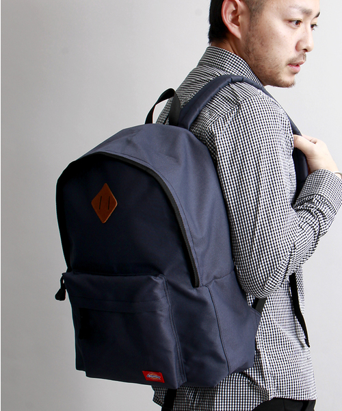 Dickies(ディッキーズ)の「WEGO/Dickiesベーシックデイパック(バックパック/リュック・メンズ・ブラック/ブルー/ネイビー/レッド・FREE)」の3枚目の写真